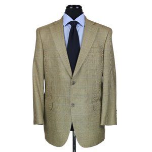 Hart Schaffner Marx Silk Wool 2-Btn Sport Coat 40R